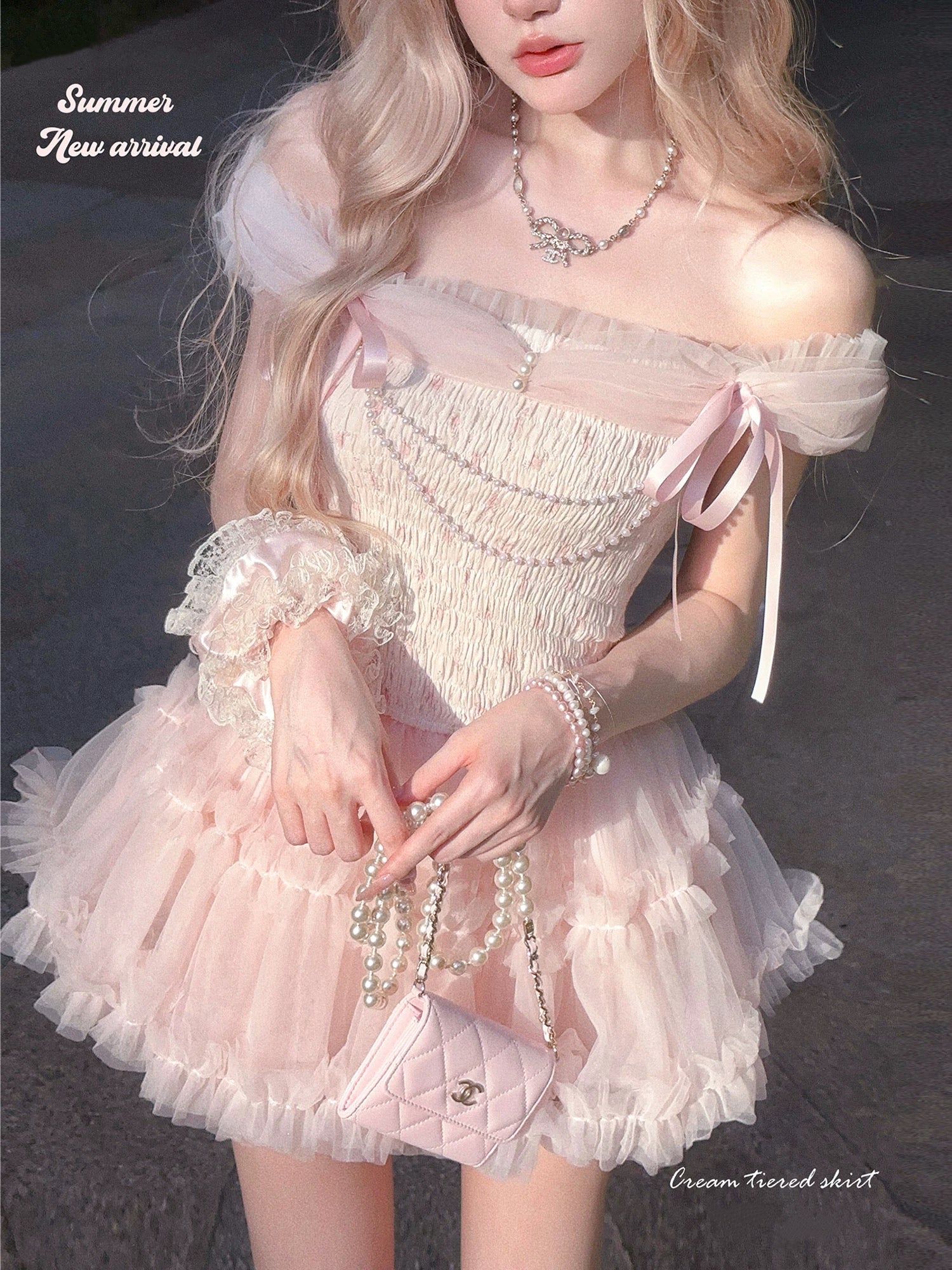 Gentle cake dress HA29749