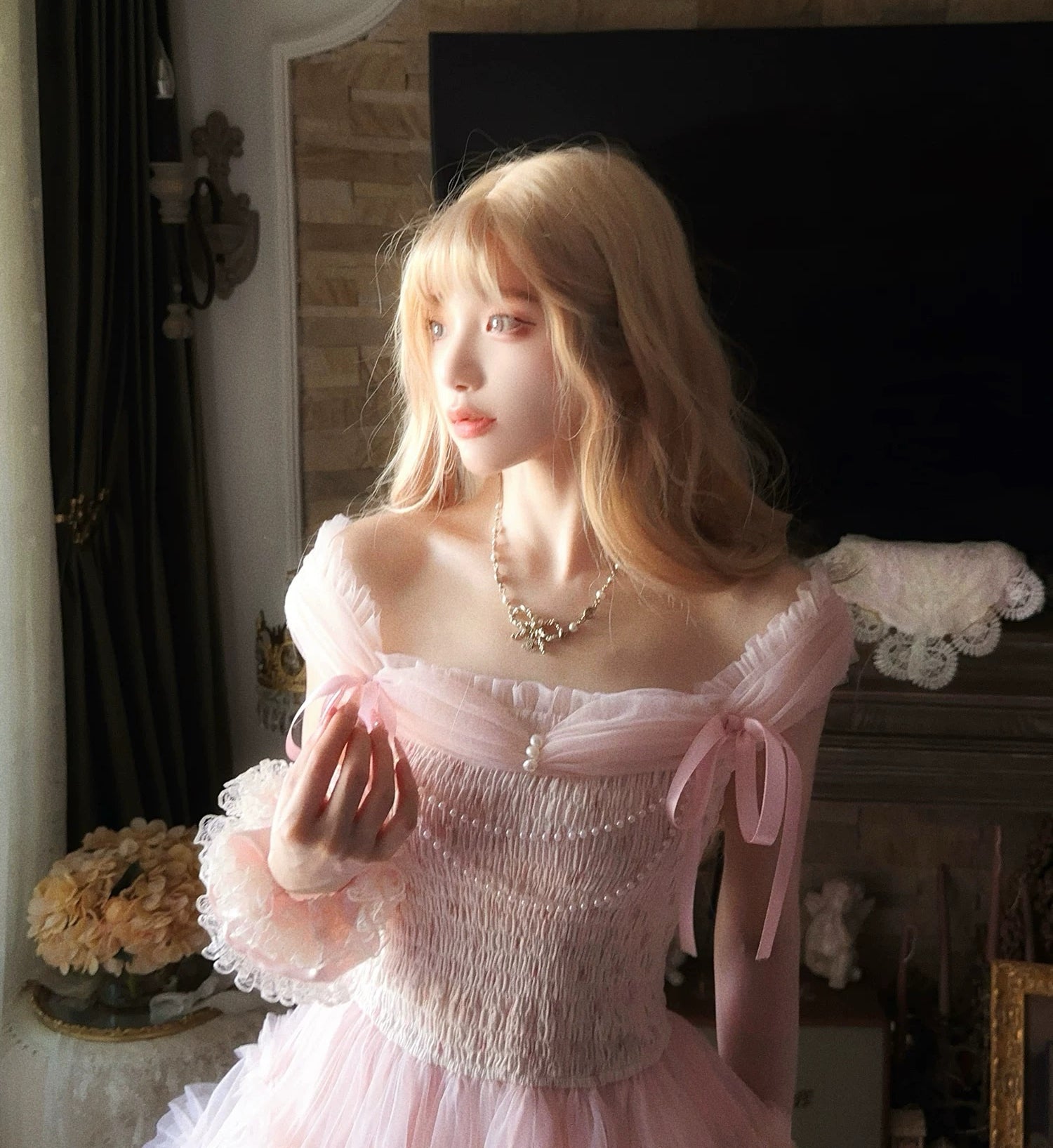 Gentle cake dress HA29749