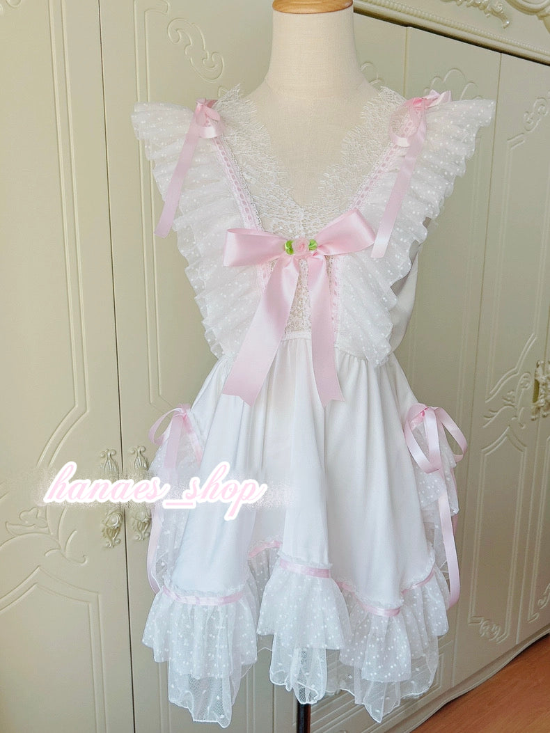 Lace bow dress HA29750
