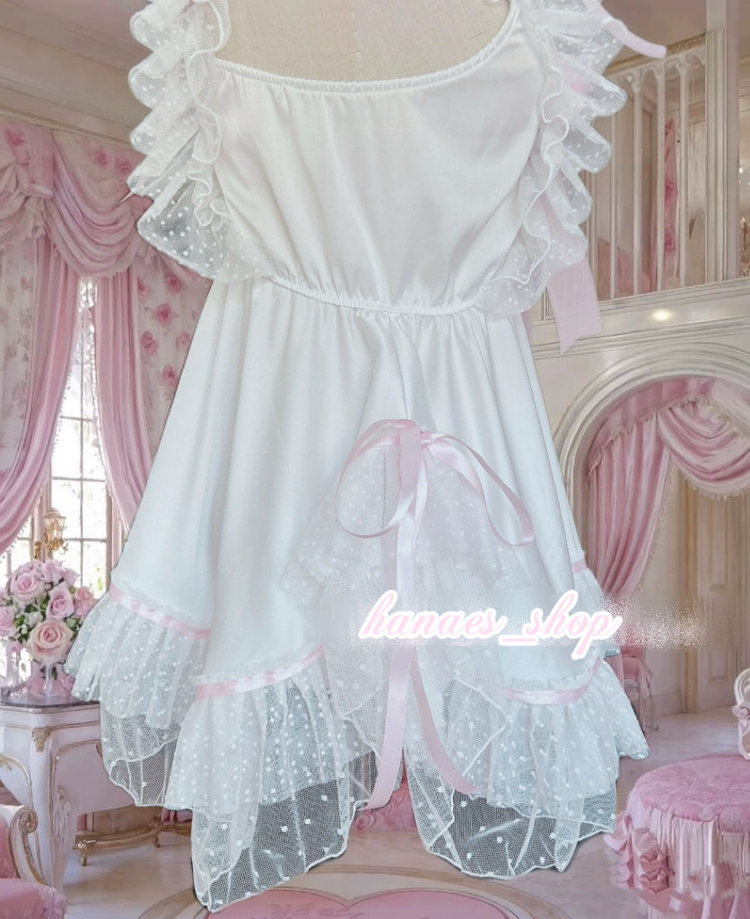 Lace bow dress HA29750