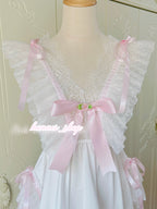 Lace bow dress HA29750