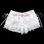 Lace bow shorts HA29754