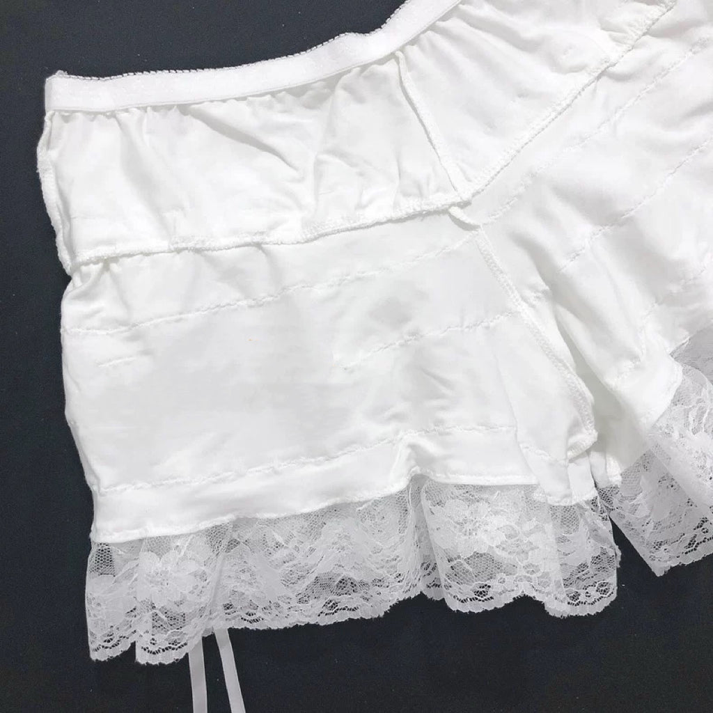 Lace bow shorts HA29754