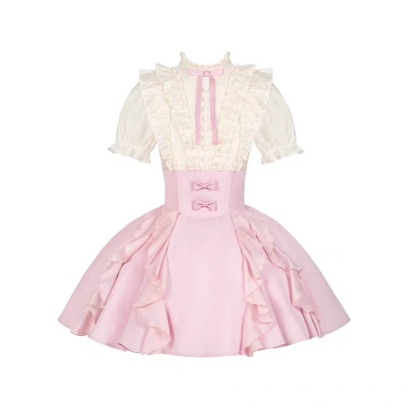 Gentle fishtail skirt suit  HA2976