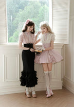 Gentle fishtail skirt suit  HA2976