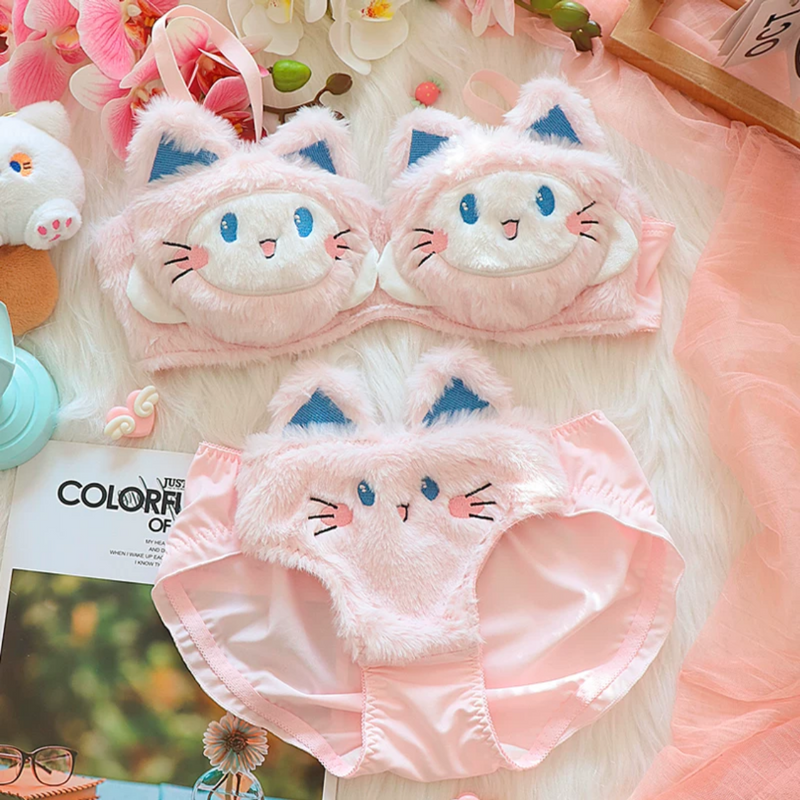 Cute plush underwear set HA2401