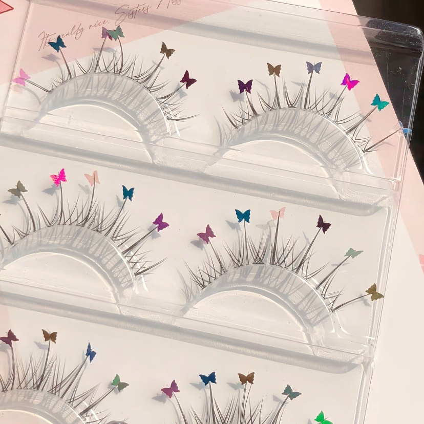 Laser butterfly false eyelashes   HA1878