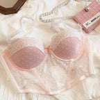 Sweet lace vest HA2416