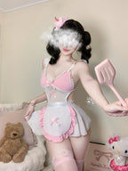 pink maid dress HA2957