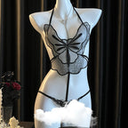 Butterfly mesh jumpsuit HA2843