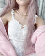 Slim flower vest HA0563