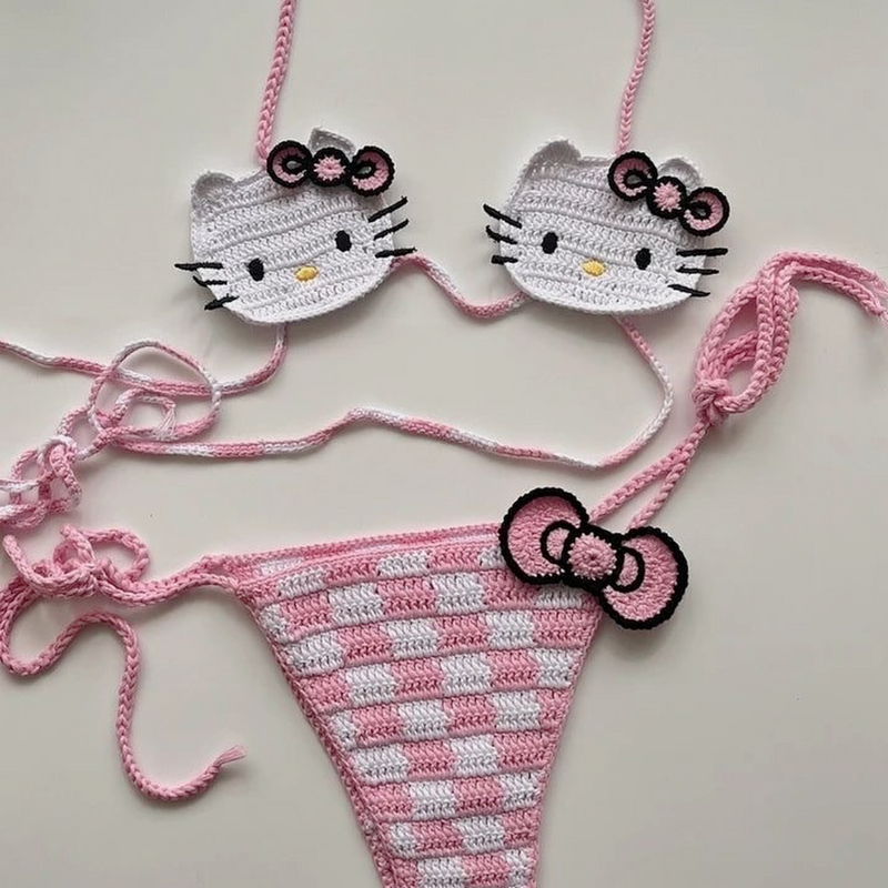 Cute cartoon bikini set HA2715