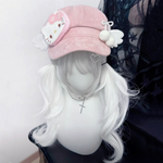 Pink cute beret HA2721