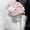 Pink cute beret HA2721