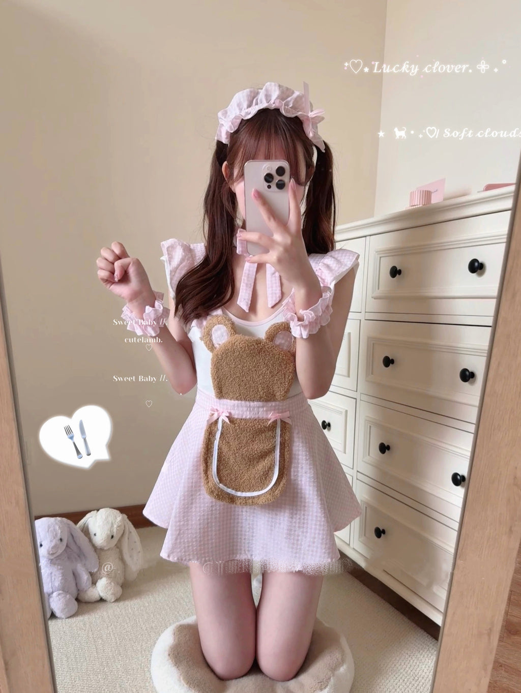 bear maid dress HA2981