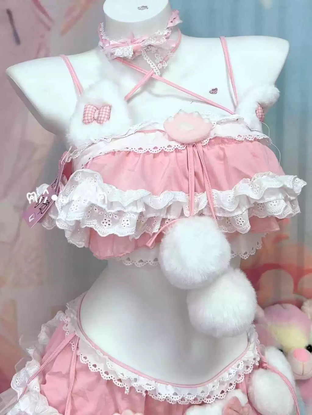 Cute pink handmade set HA2855