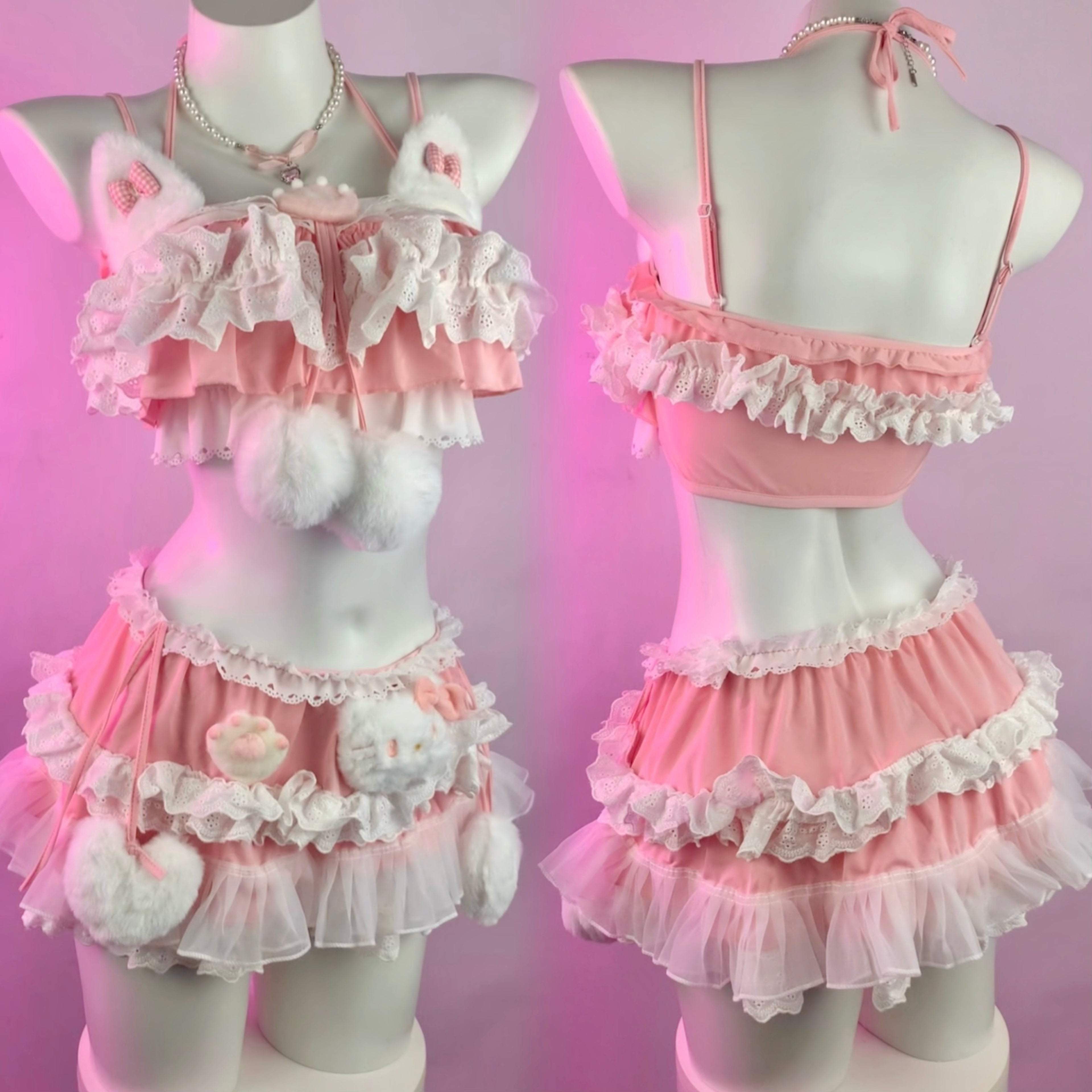 Cute pink handmade set HA2855