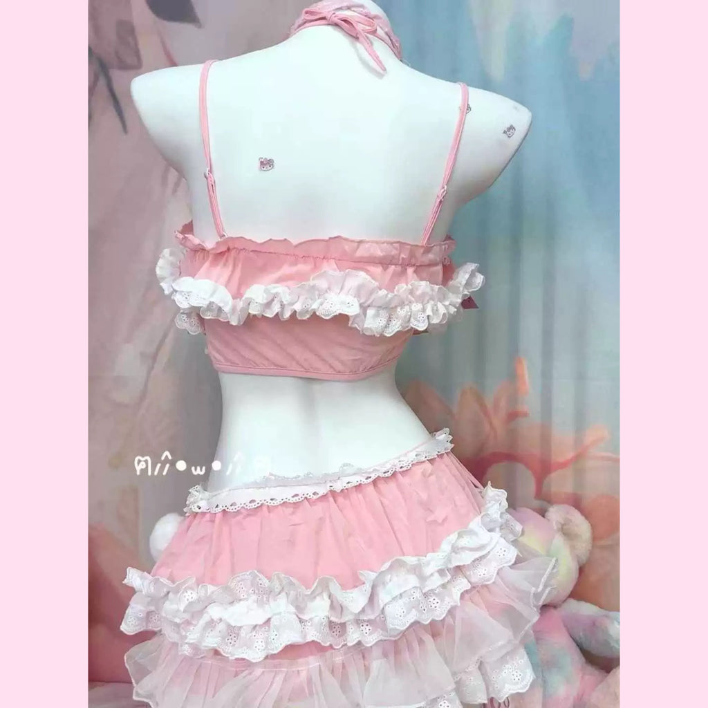 Cute pink handmade set HA2855