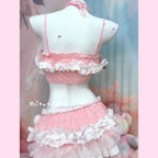 Cute pink handmade set HA2855