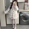 Cute rabbit ears plush coat HA2760