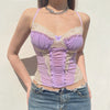 Purple lace camisole HA2444