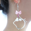 Cute KT cat earrings HA2446