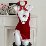 Christmas mesh dress HA2734