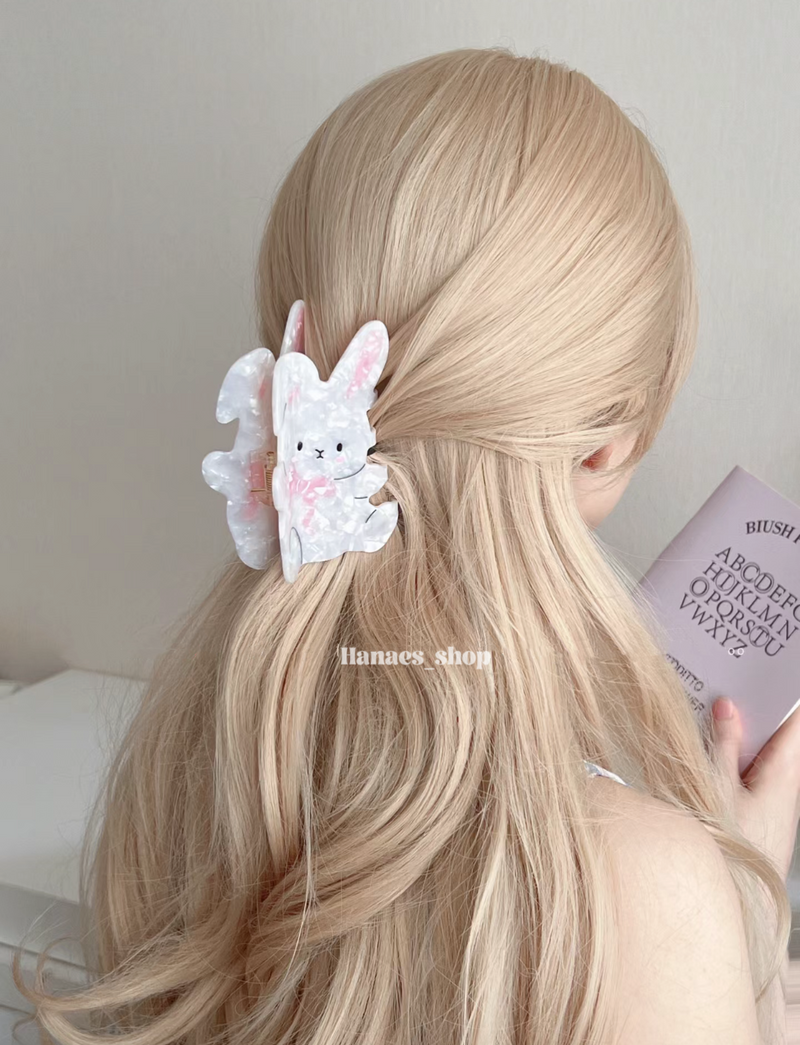 Cute rabbit hairpin HA2576