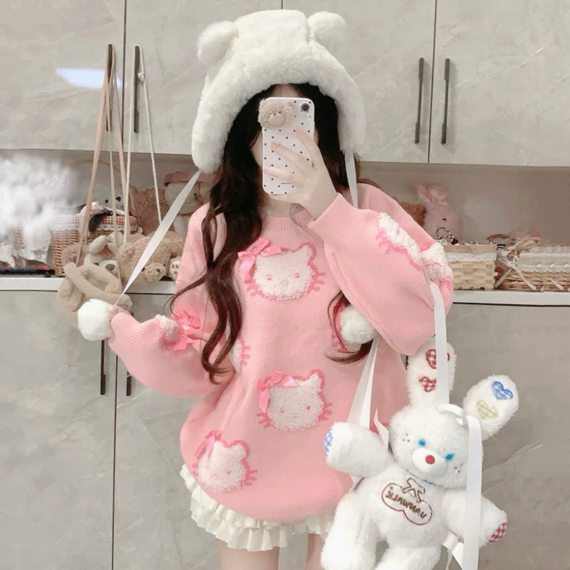 Sweet and cute sweater HA2738