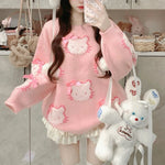 Sweet and cute sweater HA2738