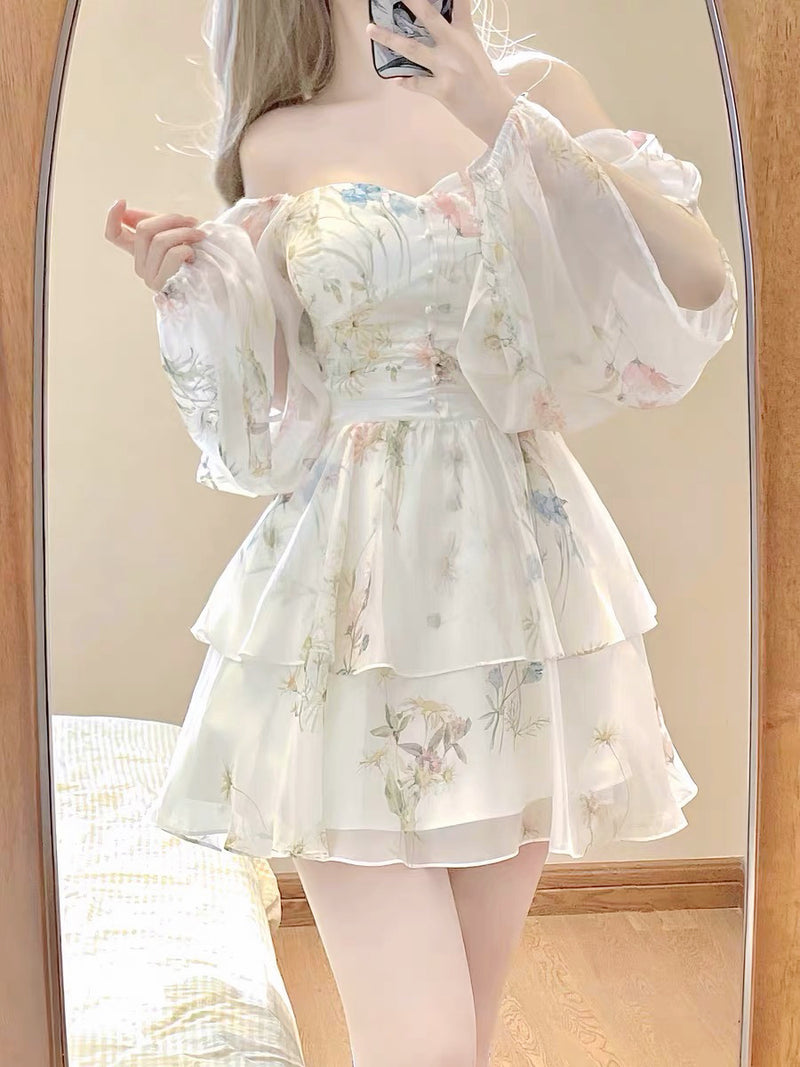 Chic floral dress HA2277