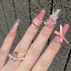 Cute bow wear manicure HA2281