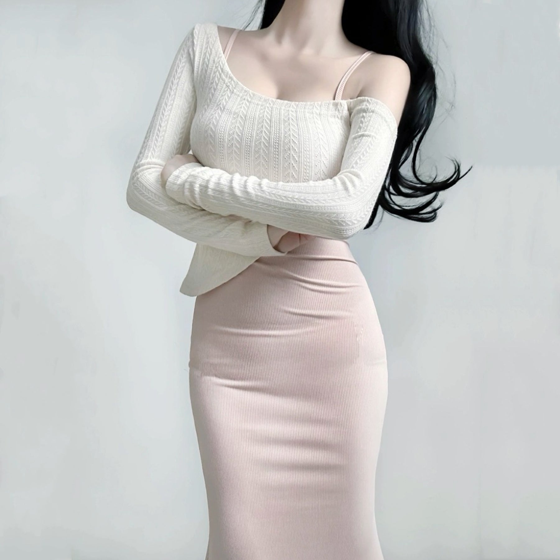 Gentle sling two-piece suit HA2290