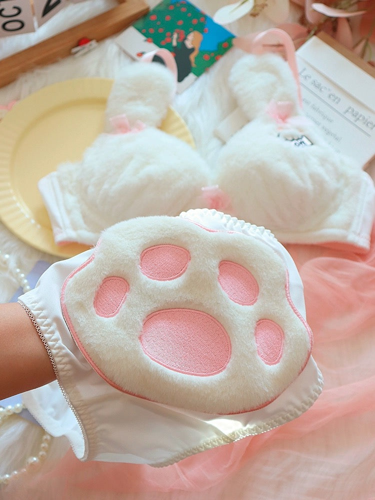 Plush underwear big cat paw HA2293