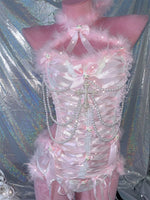 Sweet pink suit HA2749