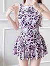 Cute one-piece swimsuit dress HA2586