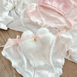 Cute plush cat ear panties HA2752