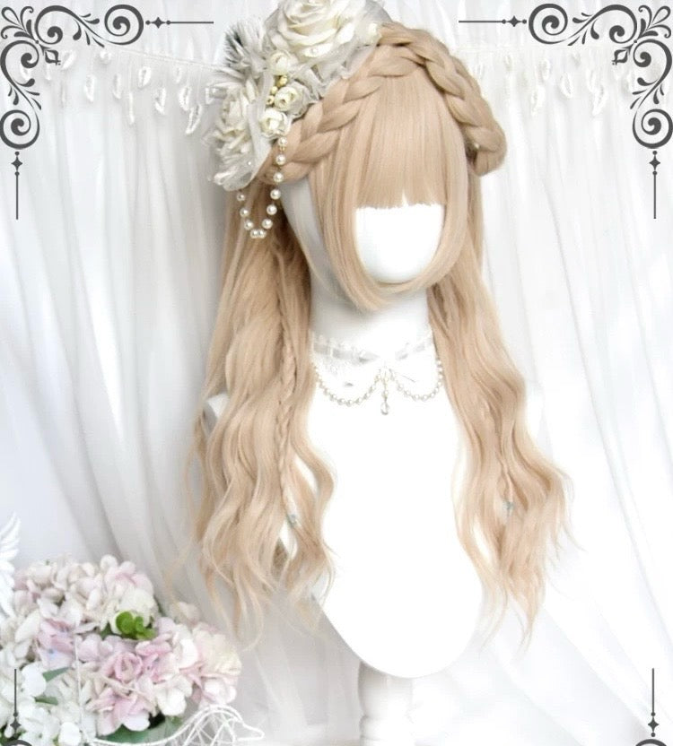 Lolita cute long curly wig HA2590