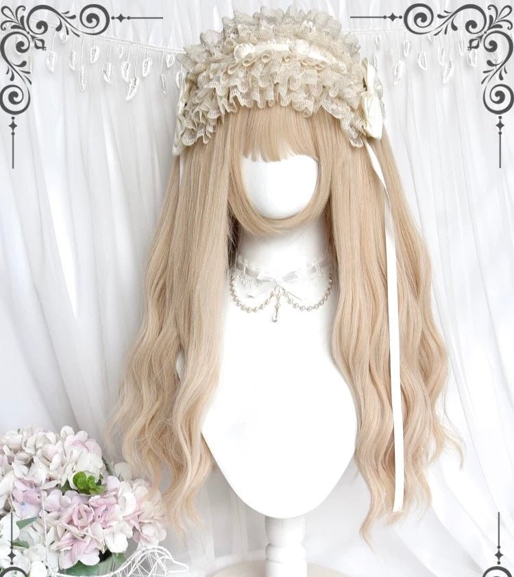 Lolita cute long curly wig HA2590