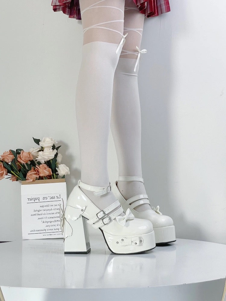 Sweet bow high heels HA2594