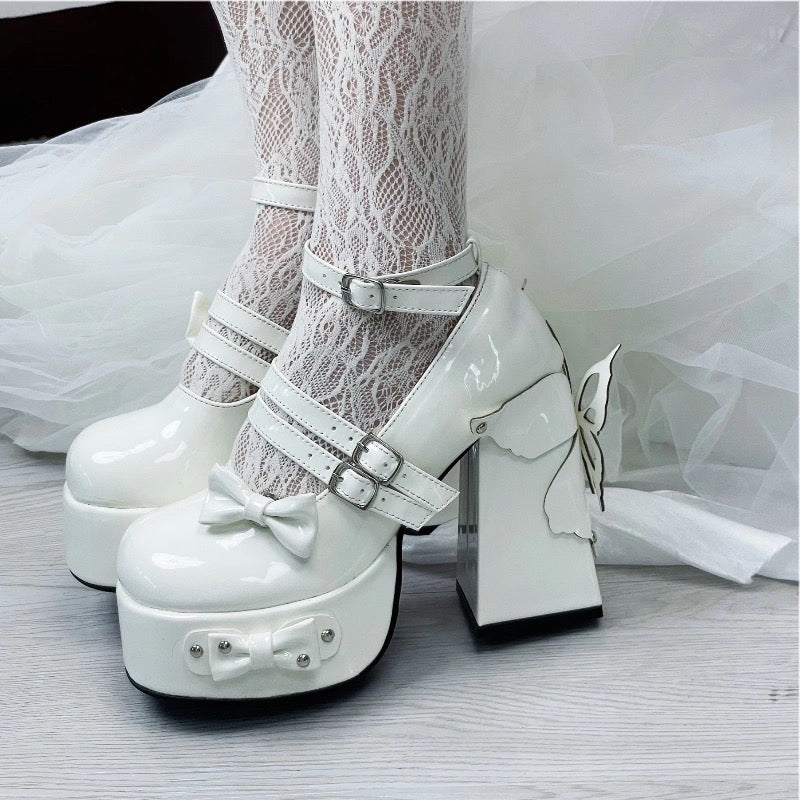 Sweet bow high heels HA2594