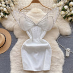 Sparkling butterfly dress HA2463