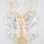 Lace bow camisole HA2465