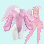 Pink bunny ear Bodysuit KO64-P
