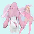 Pink bunny ear Bodysuit KO64-P
