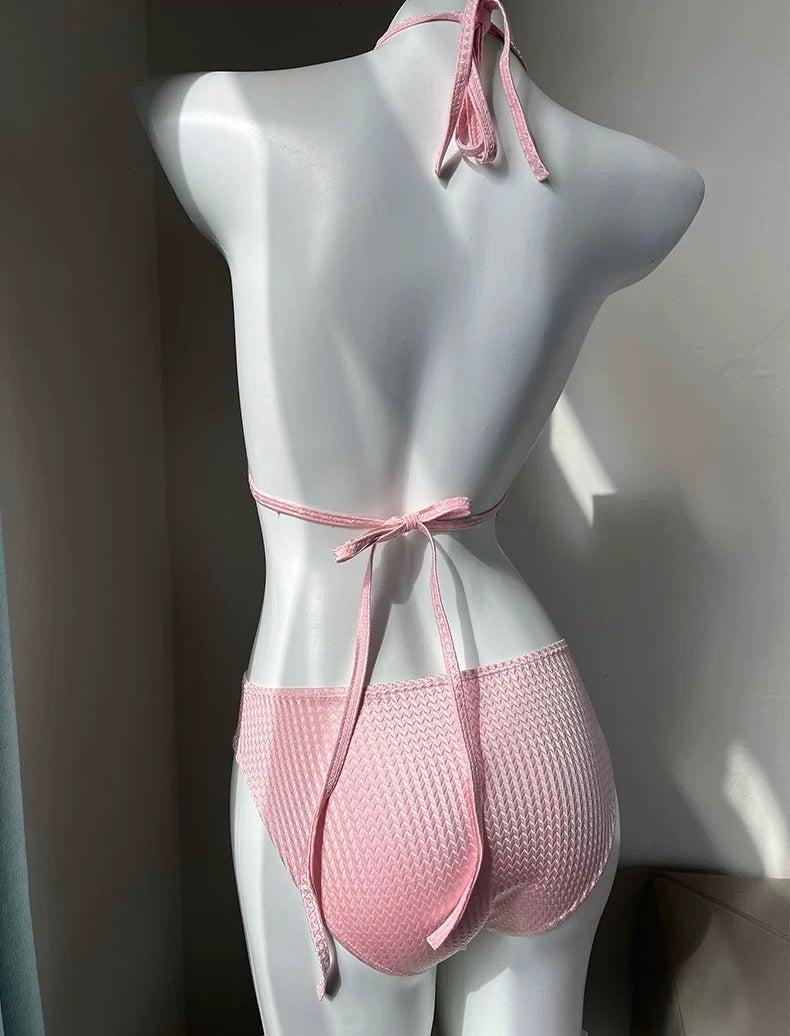 Pink sweet swimsuit HA2472