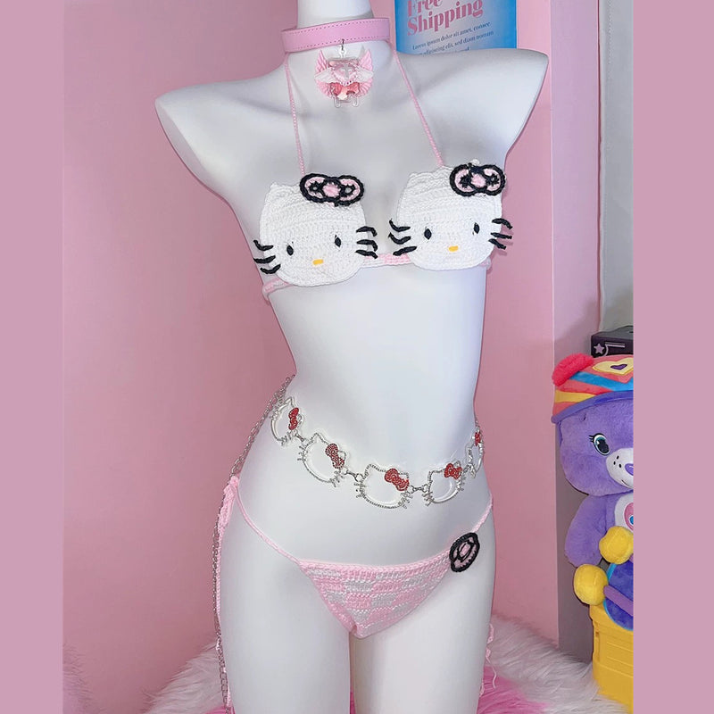 Cute cartoon bikini set HA2715