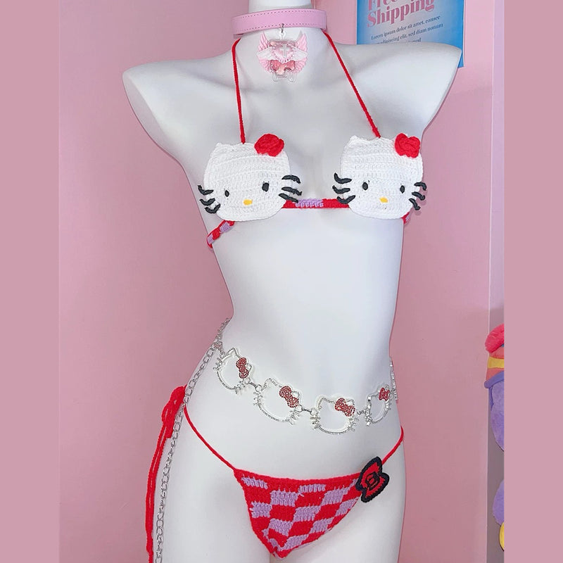 Cute cartoon bikini set HA2715