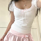 Sweet lace t-shirt HA2479