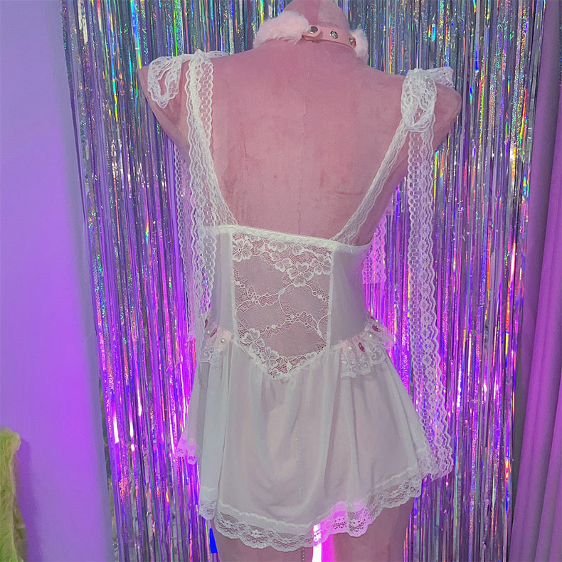 Sweet lace camisole dress HA2481